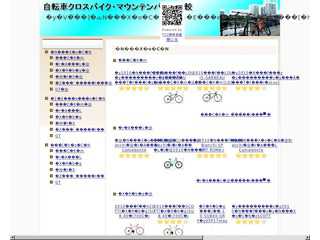 自転車クロスバイク・マウンテンバイク比較