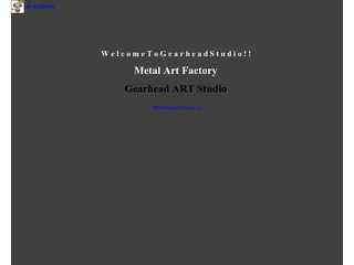 Welcome to our metal art factory! gearheadstudio