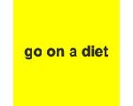 go on a diet