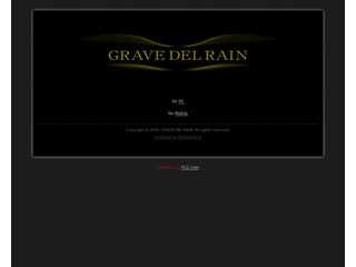 GRAVE DEL RAIN Official Web Site