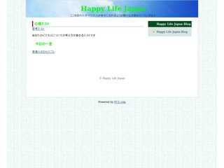 Happy Life Japan