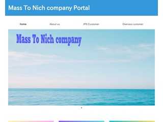 Mass to Nich company portal
