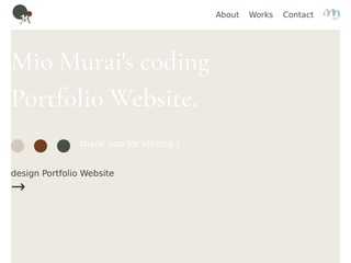 mio murai's coding portfolio