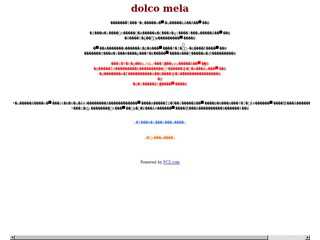 dolce mela