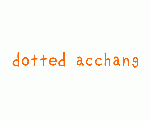 dotted acchang