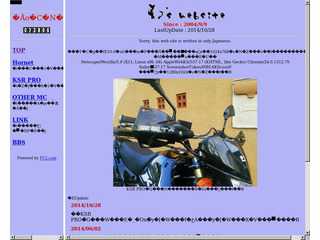 静's Website (Hornet & KSR110)