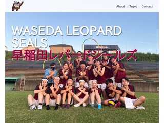 WASEDA LEOPARD SEALS | 早稲田大学インカレサークル | Quadball 