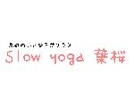 Slow yoga 葉桜