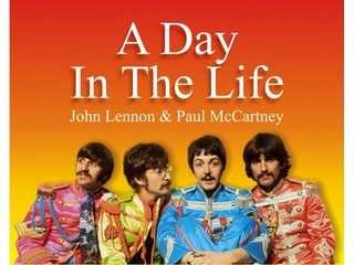 A DAY IN THE LIFE WITH THE BEATLES?人生の何気ない１日をビートルズとともに