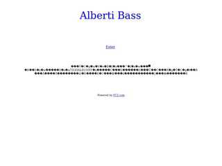 Alberti Bass