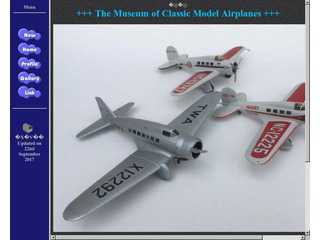 The museum of classic model airplanes