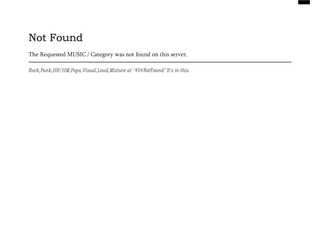 404NotFound web
