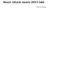 Heart Attack Annex 2015 Add