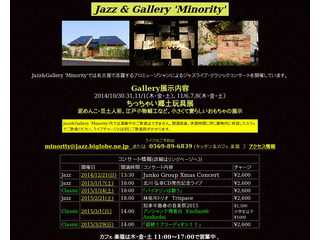 Jazz & Gallery Minorityライブ情報