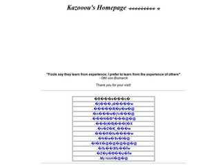 kazooou2 Homepage