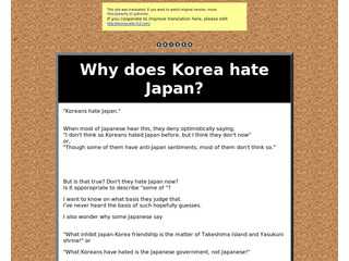 Why does Korea hate Japanese?