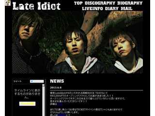 LateIdiot official web site