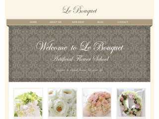 千葉・新浦安 Le Bouquet ル・ブーケ アーティフィシャルフラワーシャルフラワー教室