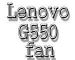 Lenovo G550 fan