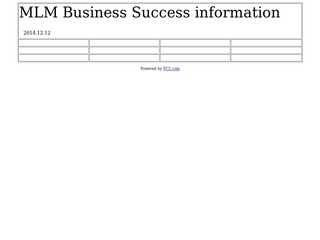 MLM Business 成功戦略！