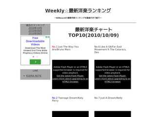 Weekly!最新洋楽ランキング