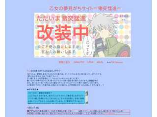 乙女の夢見がちサイト＝猪突猛進＝