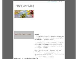 Pizza bar Nico