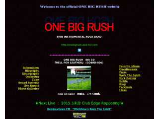 ONE BIG RUSH official website