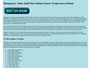 Ratu303 - Link Situs Bandar Judi Slot Gacor Terbaru 2022
