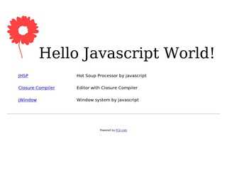 Hello Javascript World! 