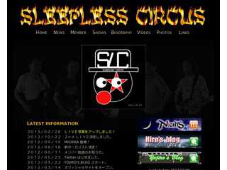SLEEPLESS CIRCUS Official Site
