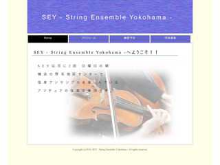 SEY -String Ensemble Yokohama- 横浜の弦楽合奏団です。