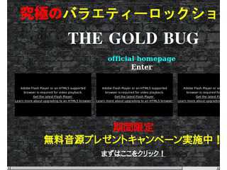 THE GOLD BUG official homepage