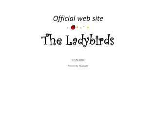 The Ladybirds　official site