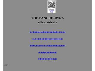 THE PANCHO-RYNA official web site
