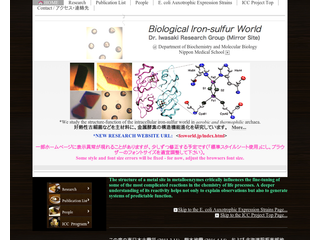 Toshio Iwasaki Group Homepage/岩崎 俊雄 グループ ホームページ